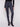 Abstract print navy pants with an elastic waistband and regular rise, ensuring a sleek silhouette by Charlie B.