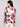 Chic printed satin shirt showcasing a classic shirt collar for timeless style by Charlie B.