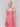 Printed sleeveless midi dress featuring a square neckline by Charlie B.