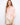 Blouse with wide elbow sleeves and abstract pink and white pattern, featuring a relaxed fit by Charlie B.