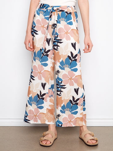 These chic pants have a cropped length, making them ideal for warm weather and casual outings. Styled by Charlie B.