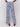 Fashion-forward front slits on printed wide-leg trousers by Charlie B.