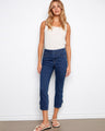 Denim pants featuring a slim leg design, perfect for versatile styling. Crafted from stretch denim for comfort by Charlie B.