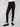 Slim-leg black pants paired with a white top, showcasing the back stitch detail for added style by Charlie B.