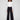 Black pants with a flattering wide-leg silhouette, offering both comfort and style for versatile wear, by Charlie B.