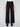 These long black pants feature an elegant design with a smooth finish, perfect for elevating any outfit, by Charlie B.
