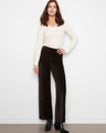 These pants feature a wide leg design, perfect for a stylish and comfortable look by Charlie B.