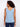 Reversible light blue tank top featuring both scoop neck and V-neck options for diverse styling choices. By Charlie B.