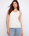 This top features a reversible design for versatile styling options, perfect for any occasion. By Charlie B.