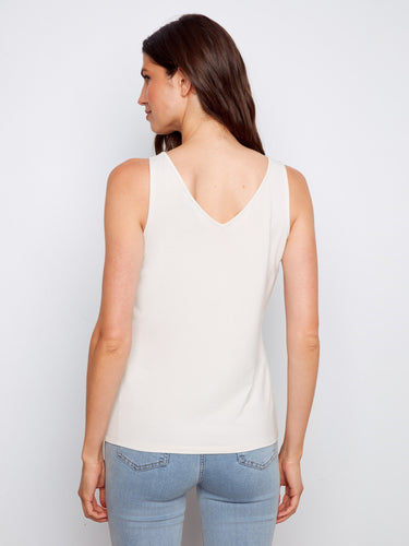 Switch up your look with this reversible design, offering two stylish options in one versatile piece. By Charlie B.