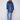 Navy quilted puffer jacket featuring rib knit detailing and snap button closure, perfect for chilly days by Charlie B.