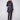 Black quilted puffer jacket with rib knit detailing and two front patch pockets, perfect for a stylish look by Charlie B.
