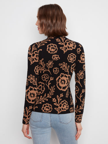 Crafted with a focus on style and comfort, this mock neck piece is ideal for any wardrobe by Charlie B.