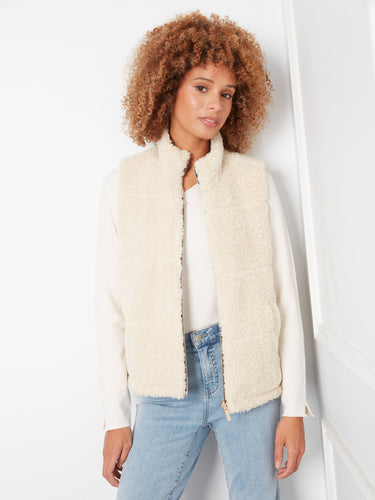 Effortlessly chic, this versatile vest is designed to complement any casual ensemble. By Charlie B.