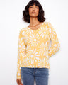 Stylish long-sleeved top featuring a reversible printed design that adds versatility to your wardrobe. Crafted from 100% cotton by Charlie B.