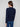 This versatile navy sweater offers a timeless crew neck and ribbed texture, making it a wardrobe staple for any occasion by Charlie B.
