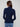 Chic navy sweater offering both warmth and style with its long sleeves by Charlie B.