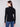 Sophisticated ribbed knit detailing enhances the classic look of this black sweater by Charlie B.