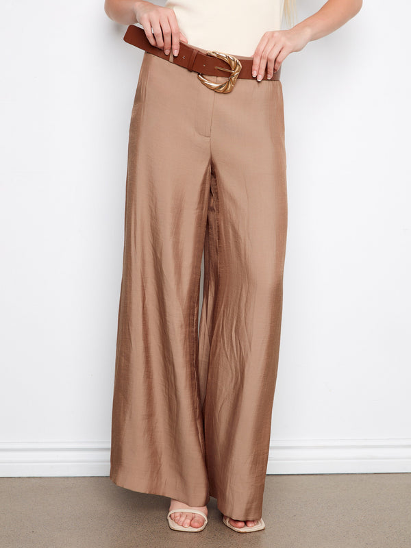 Crafted in a long length, these pants offer an elegant silhouette ideal for any occasion. By Charlie B.