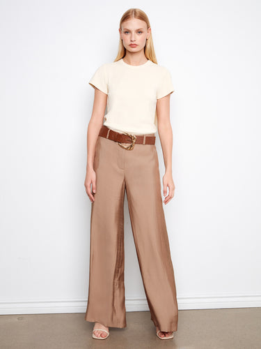 Featuring a zip and hook closure, these pants ensure a secure and comfortable fit throughout the day. By Charlie B.