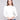 Ecru Scuba Knit Top with intricate soutache front detail, highlighting the crew neckline and stylish design by Charlie B.