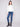 Ecru Scuba Knit Top crafted with a crew neckline and refined soutache details, perfect for any occasion by Charlie B.