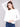 Ecru Scuba Knit Top featuring long sleeves and sophisticated soutache front embellishments for added elegance by Charlie B.