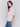 Shell-printed short-sleeve blouse with side slits by Charlie B.