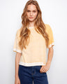 This top features a stylish crew neck design, perfect for casual outings. Made with 100% cotton for ultimate comfort by Charlie B.