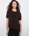 A stylish top featuring a classic crew neckline and soft knit fabric for ultimate comfort by Charlie B.