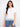 White T-shirt in 100% cotton with intricate hem embroidery, offering a stylish and breathable fit by Charlie B.