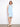 Elegant sleeveless shirt dress in soft blue with a classic shirt collar and button closure by Charlie B.