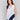 Colorblock crochet top with a crew neckline by Charlie B.