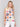 Fashionable crochet top with bold colors and crew neckline by Charlie B.