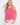 Bright pink sleeveless top with a drawcord hem, perfect for casual outings. The relaxed fit adds comfort and style. By Charlie B.
