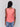 Elegant linen top with princess seams in watermelon shade by Charlie B.