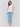 Sleeveless linen top with a hem slit by Charlie B.