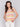 Round neckline crochet top in guava by Charlie B.
