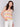 Elegant striped crochet top with unique side ties by Charlie B.