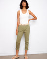 These pants feature a slim fit design, perfect for a sleek look by Charlie B.
