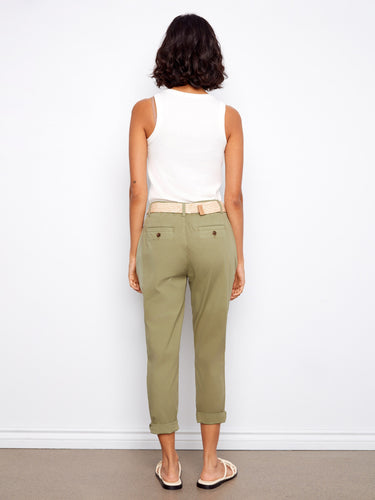 Made from stretch twill fabric, ensuring comfort and flexibility all day long by Charlie B.