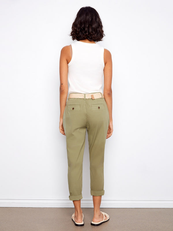 Made from stretch twill fabric, ensuring comfort and flexibility all day long by Charlie B.