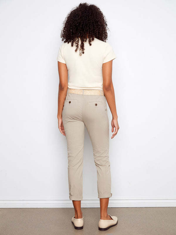 Designed with slash pockets, these pants combine functionality with fashion effortlessly. By Charlie B.