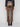 Ankle-length slim leg pants in a striking copper hue made of comfortable stretch twill fabric for stylish wear by Charlie B.