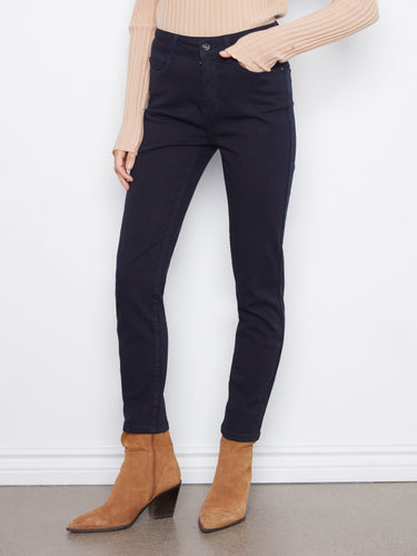 Experience style and comfort with the zip fly and button closure pants. Designed for you by Charlie B.