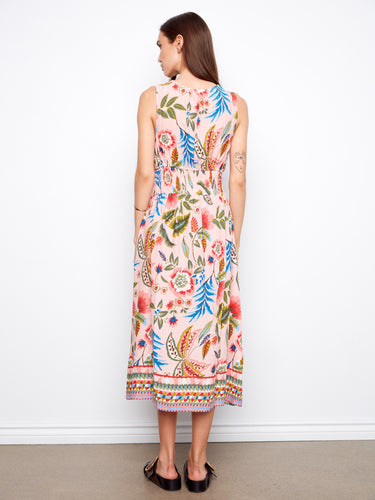Wide straps on this dress provide support and comfort while maintaining an elegant look. Ideal for casual or formal settings by Charlie B.