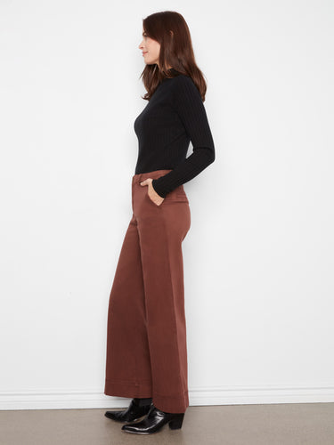 With practical slash pockets, these pants combine functionality and fashion by Charlie B.
