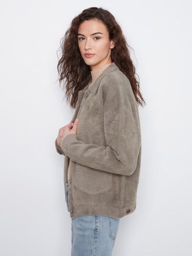 Featuring a button-front closure, this jacket adds versatility to your wardrobe essentials. By Charlie B.