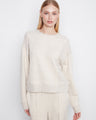 Featuring a cozy crew neck, this top offers a comfortable fit in soft scuba fabric by Charlie B.