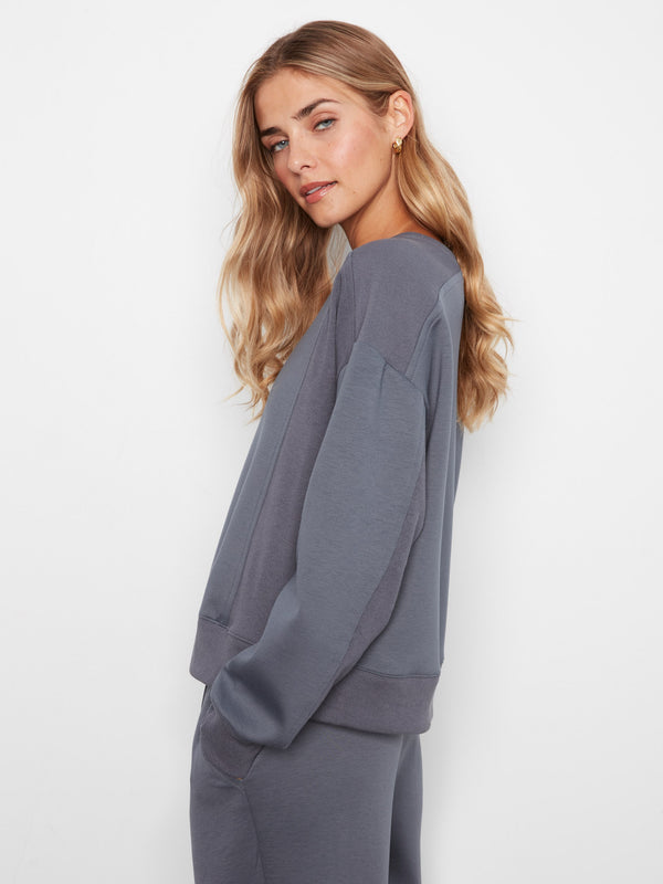Soft Scuba Crew Neck Sweatshirt - Graphite